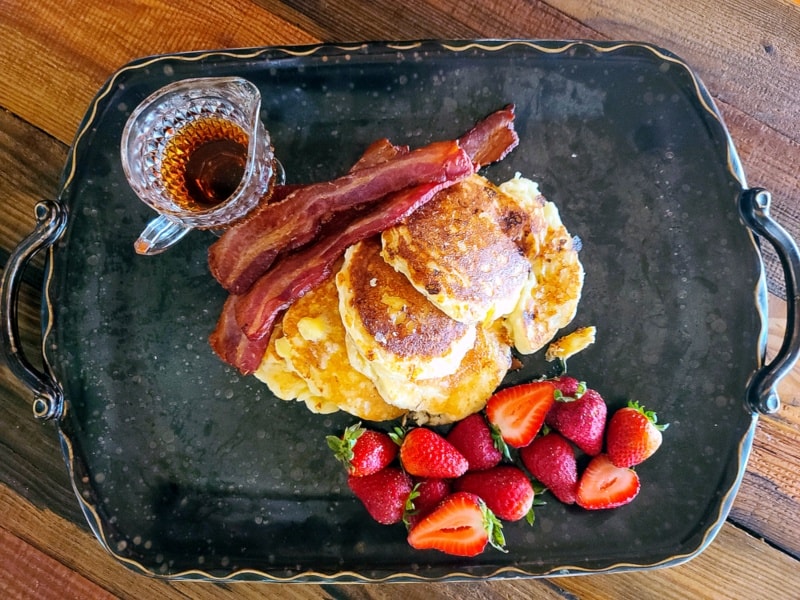 Blueberry Pancakes Print Trendy Kitchen Print Breakfast -  Israel