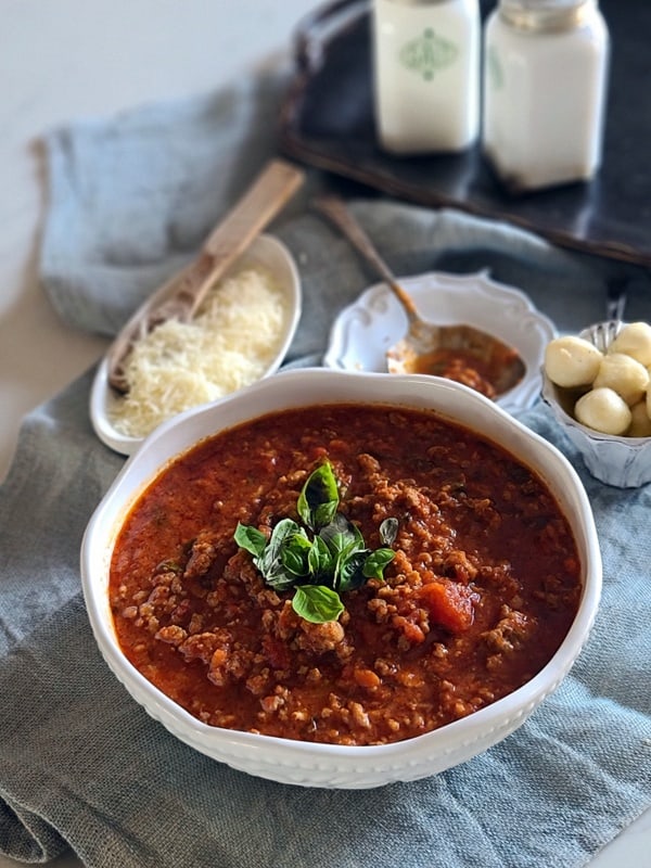 Easy Ground Pork Meat Sauce