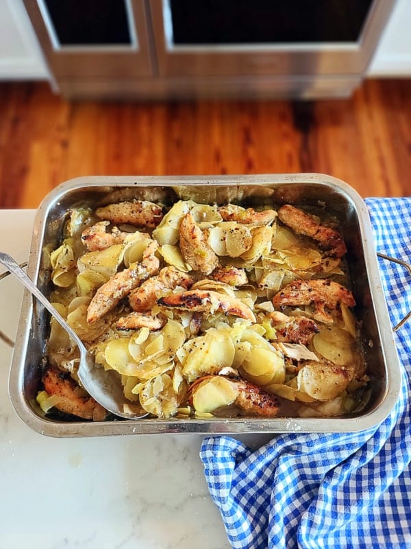 Simple Baked Honey Garlic Chicken Tender Casserole