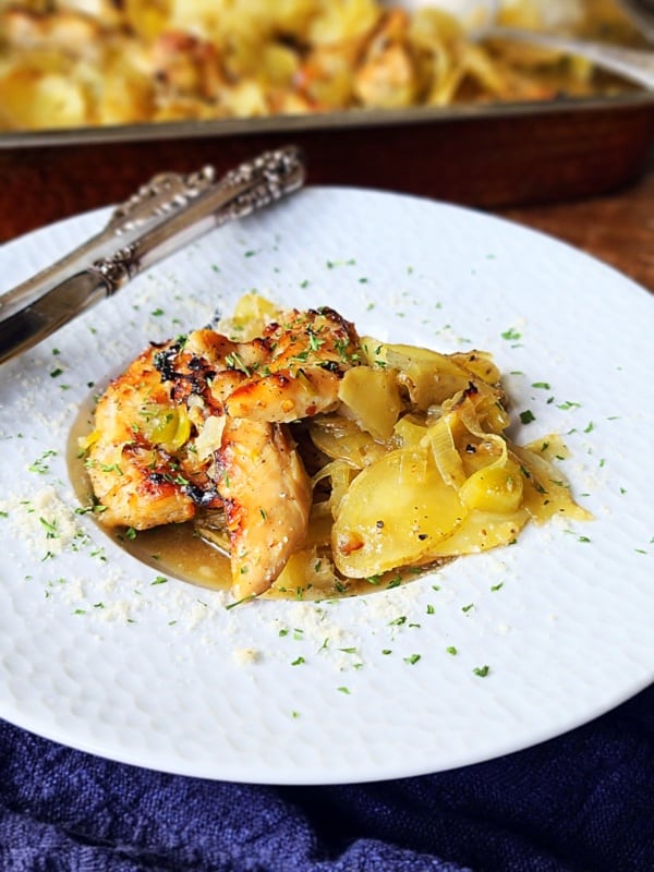 Simple Baked Honey Garlic Chicken Tender Casserole