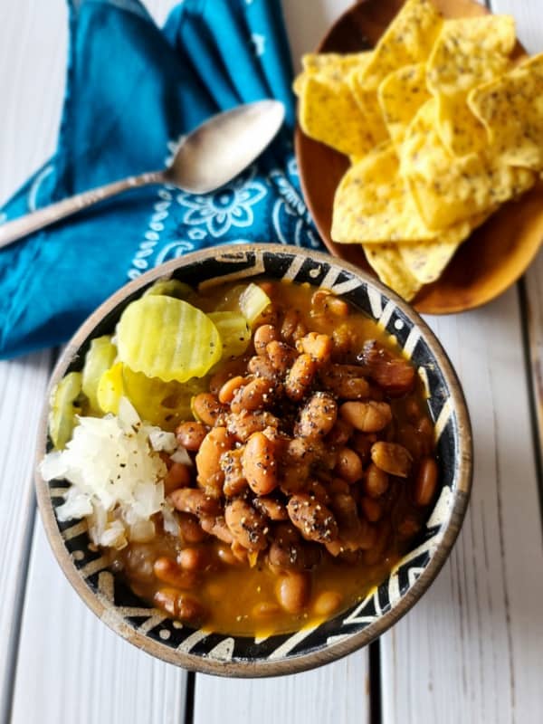 Bone Broth Pinto Beans