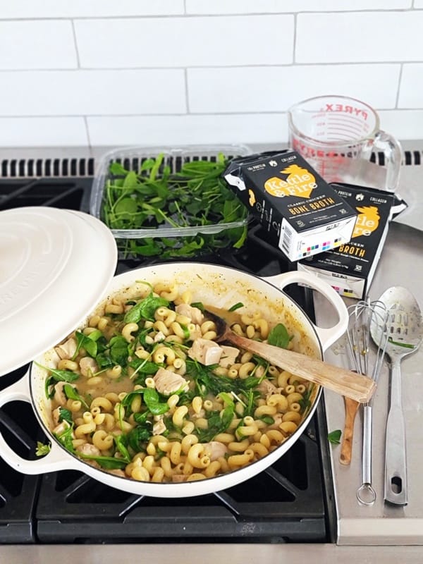 One Skillet Easy Creamy Italian Chicken Pasta