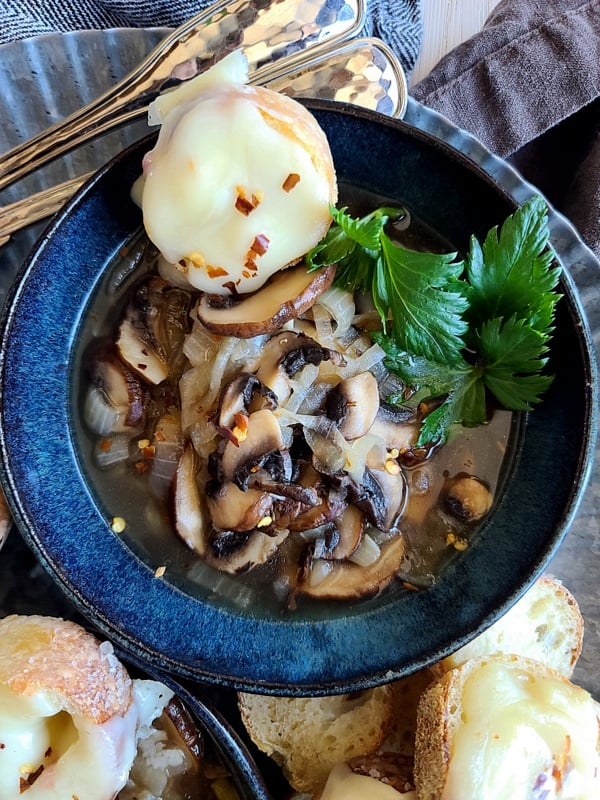  French Onion Mushroom Soup