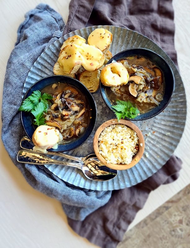  French Onion Mushroom Soup