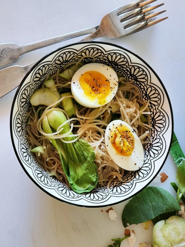 Quick Miso Noodles