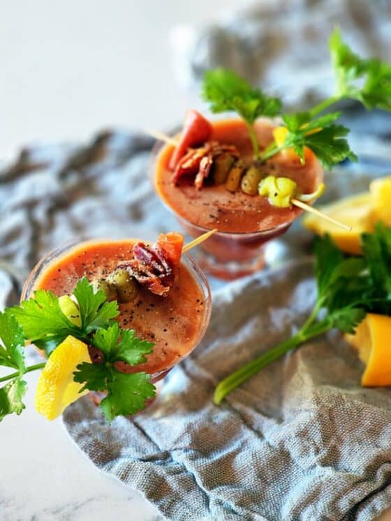 The Ultimate Bloody Bones Martini BLOODY mary bloody mary martini