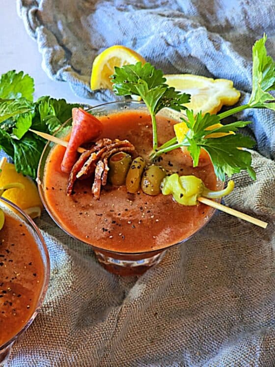 The Ultimate Bloody Bones Martini BLOODY mary bloody mary martini