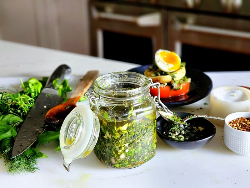 Herb Chimichurri-Inspired Sauce