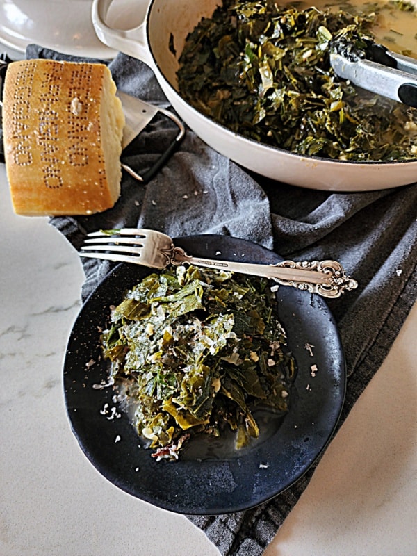 Italian Parmesan Collards