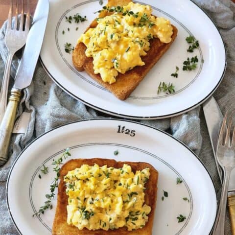 Creamy French Scrambled Eggs