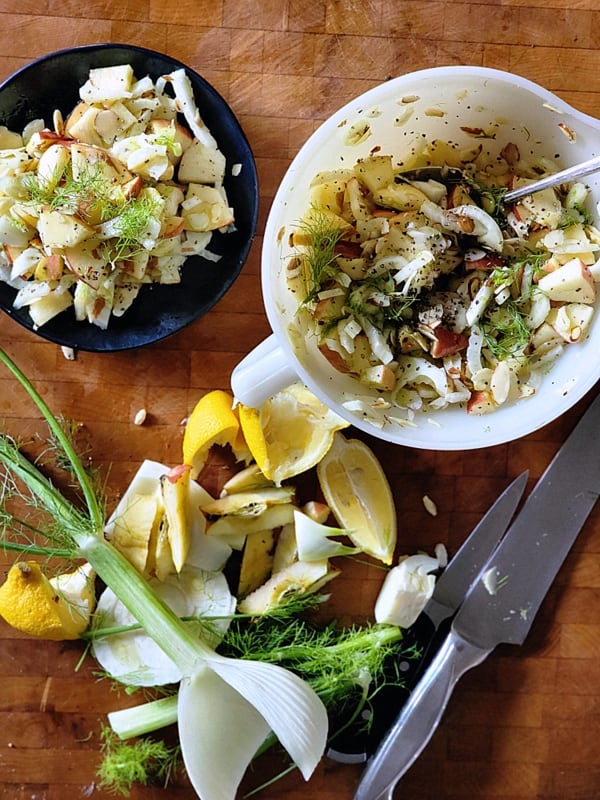 fennel apple salad