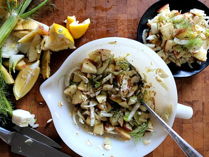 fennel apple salad