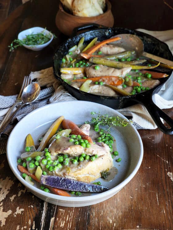 The Healthiest Chicken Pot Pie chicken pot pie chicken gravy