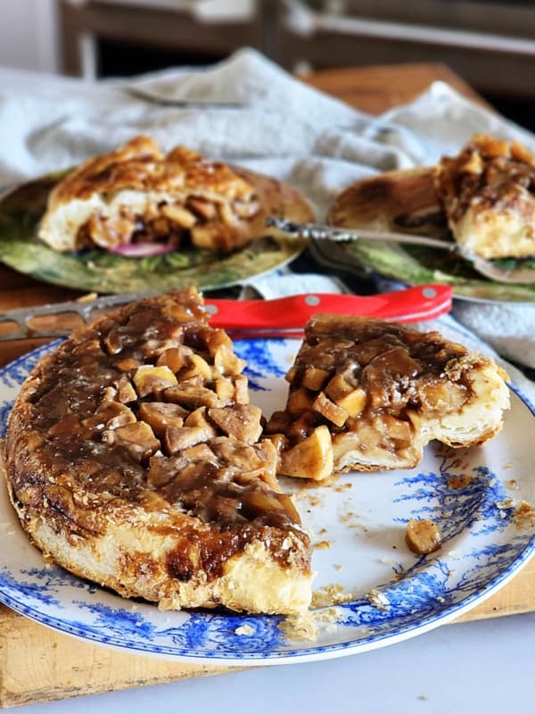 Upside Down Apple Pie - Mel's Kitchen Cafe