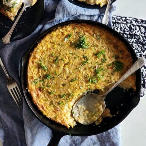 creamy corn pudding