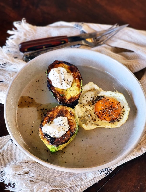 charred avocado