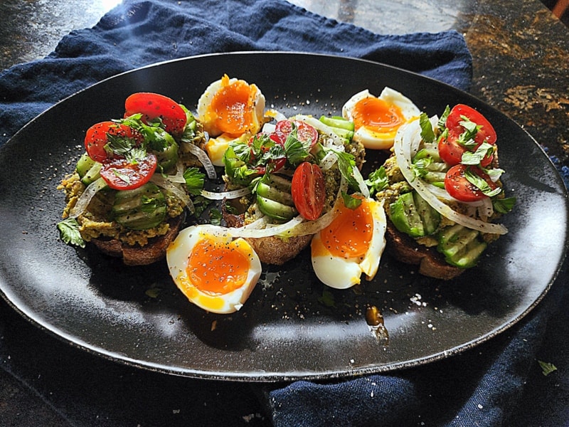 Smashed Avocado Toast - The Home Cook's Kitchen