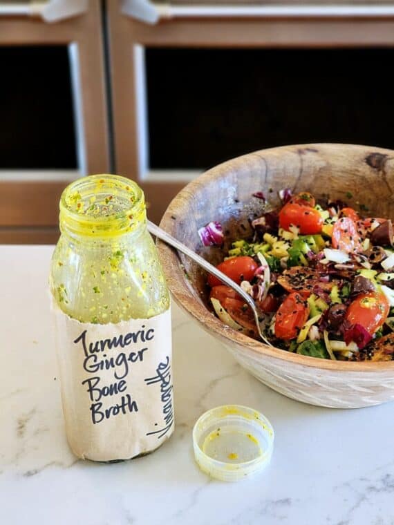 AntiInflammatory Turmeric Ginger Vinaigrette turmeric vinaigrette
