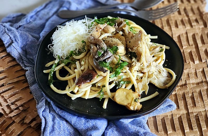 Pasta with Mushrooms