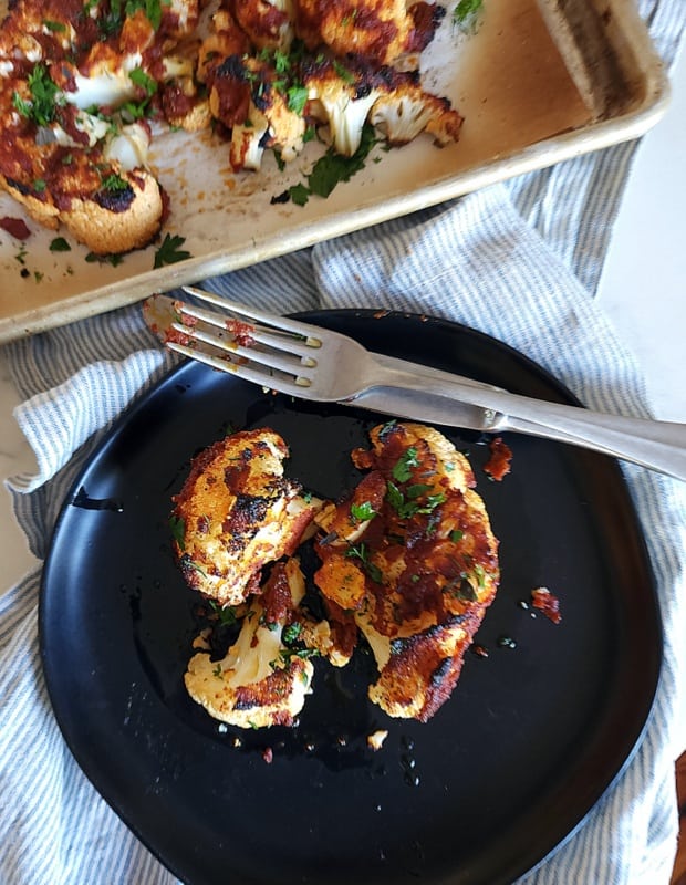 Roasted Cauliflower Curry