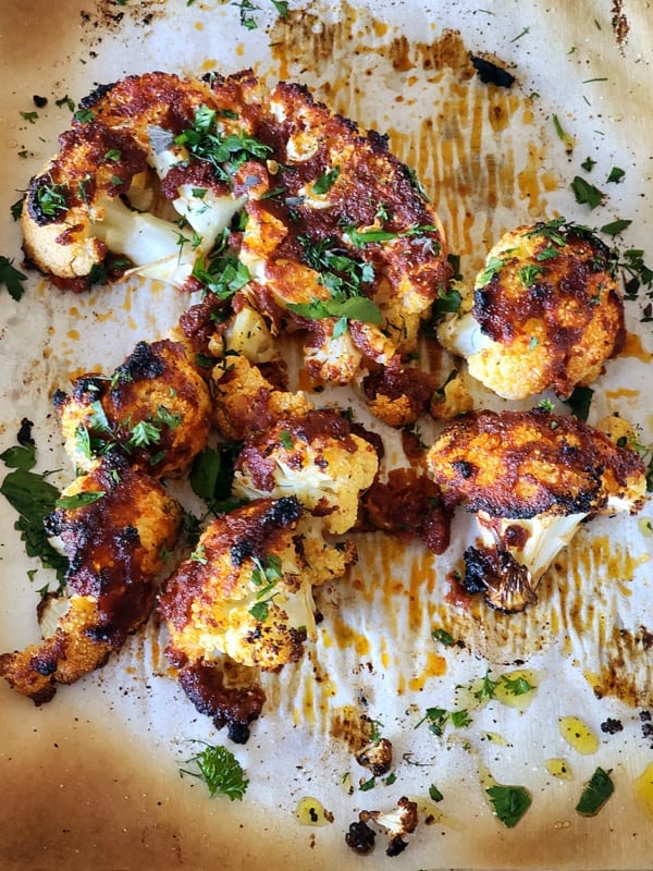 Roasted Cauliflower Curry