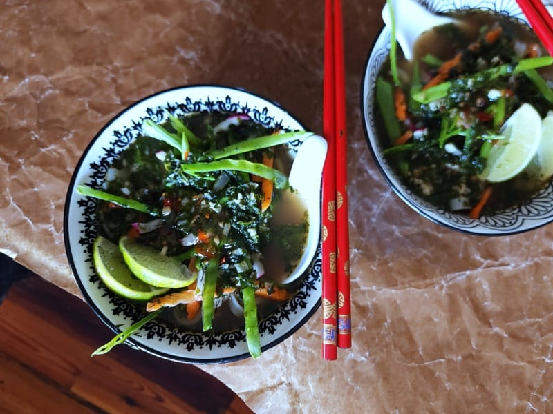 Asian Spring Noodle Soup