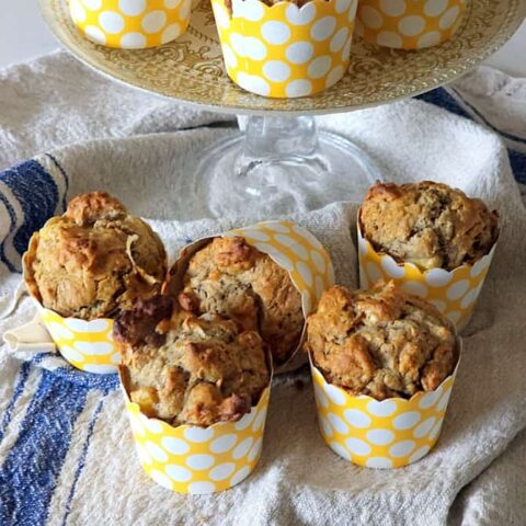 Healthy Oat Protein Muffins
