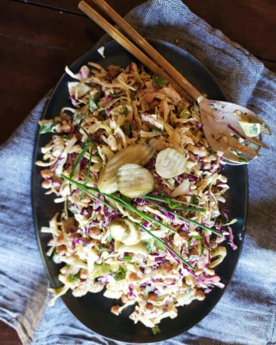 Simple Picnic Cabbage Salad cabbage salad red cabbage salad