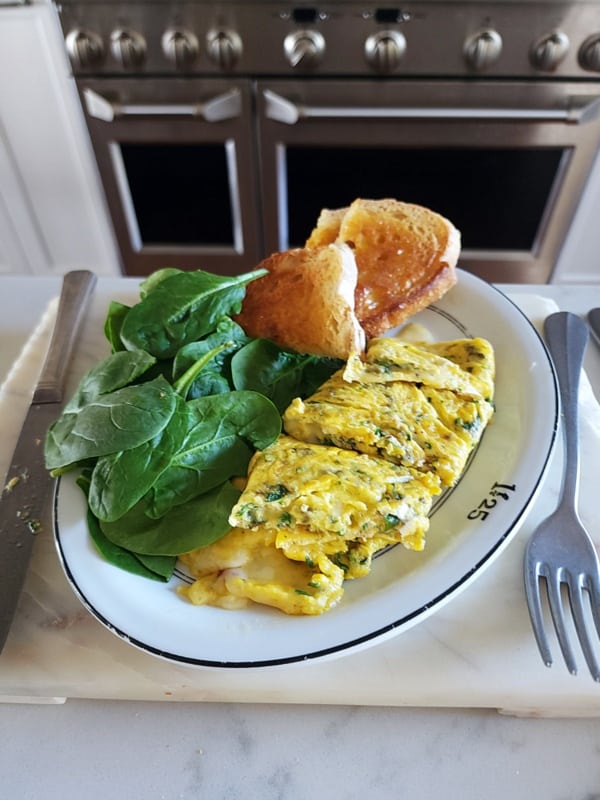 easy French omelette