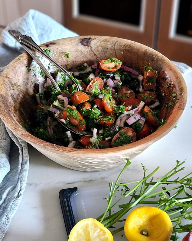  Red Onion Tomato Salad