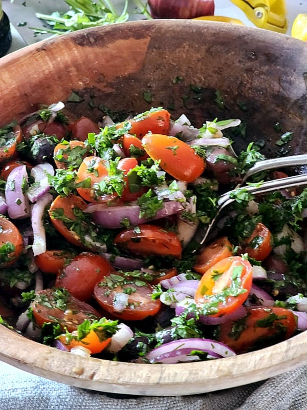  Red Onion Tomato Salad