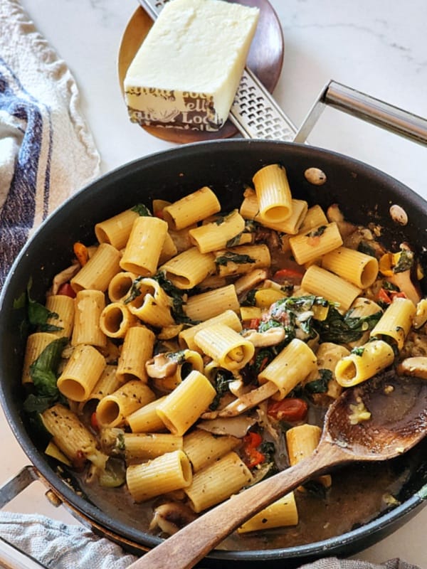 One Skillet Pasta Meal