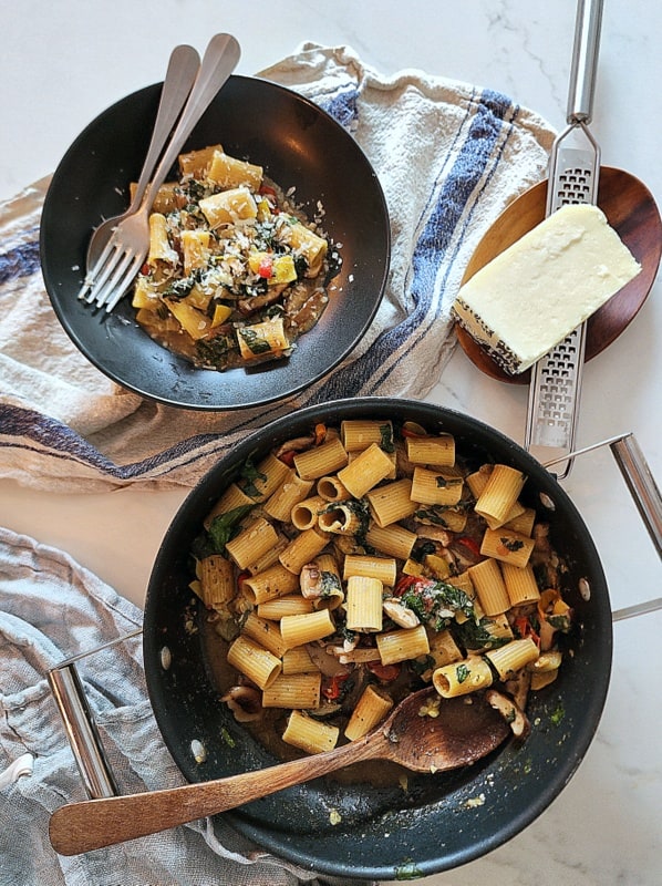 One Skillet Pasta Meal