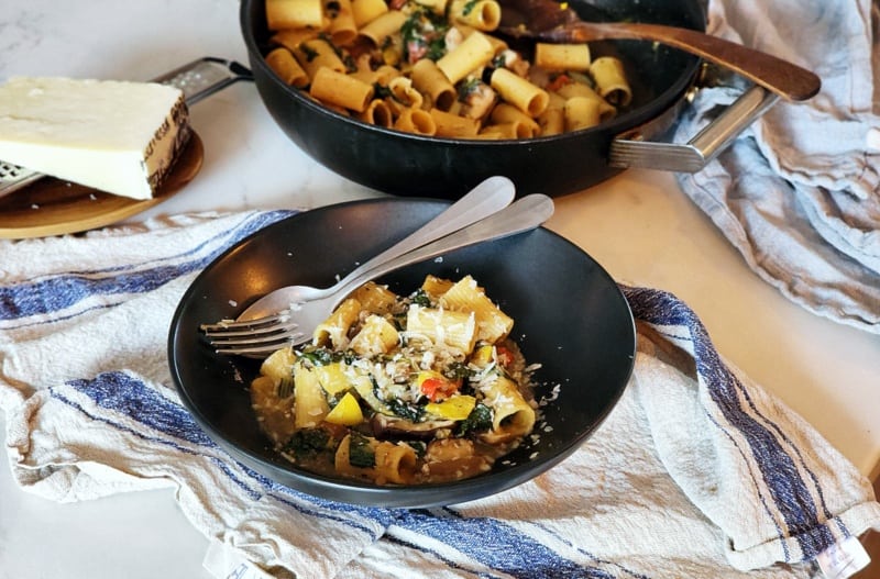 One Skillet Pasta Meal