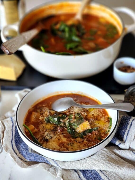 Meatless Italian The Best Meatless Italian Potato Soup | Italian soup | easy soups