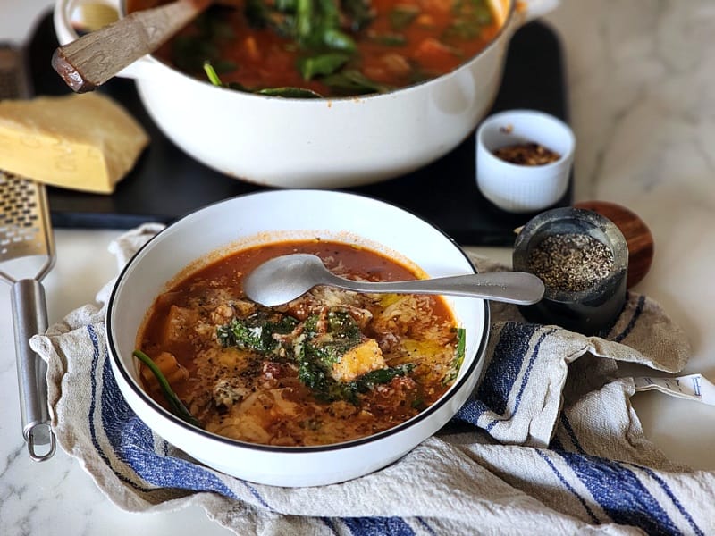 italian potato soup