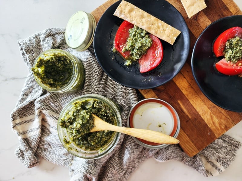 The Best Basil Pesto basil pesto pesto sauce easy basil pesto