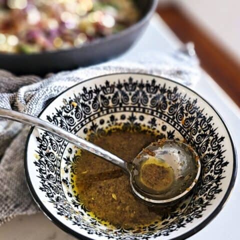 Mediterranean Cabbage Slaw