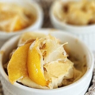 Peach Phyllo Ramekins