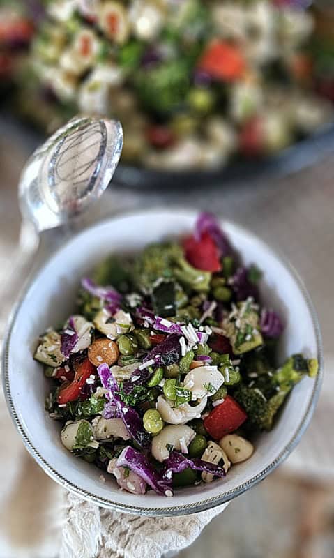 Mediterranean pasta salad