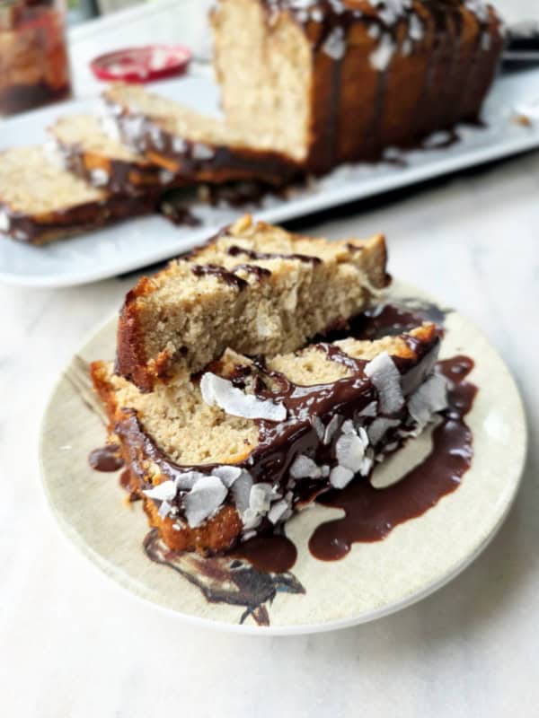 coconut protein bread
