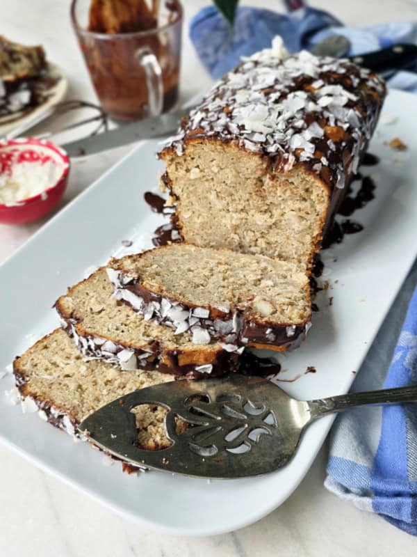 coconut protein bread
