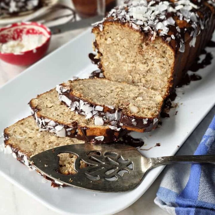coconut protein bread