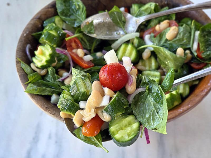Mediterranean Cucumber Salad