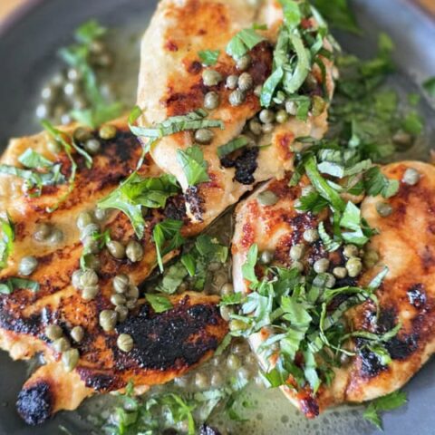 Lemon butter chicken