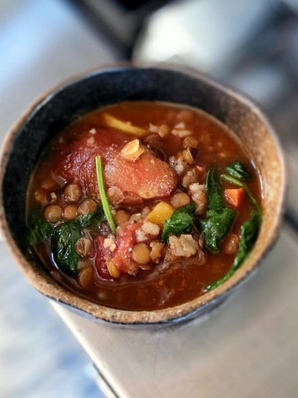 quick lentil soup