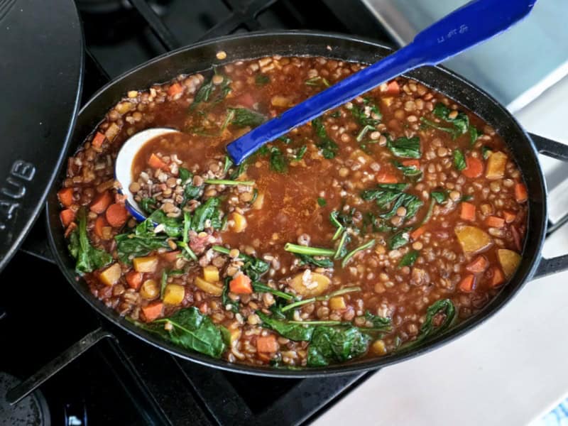 quick lentil soup