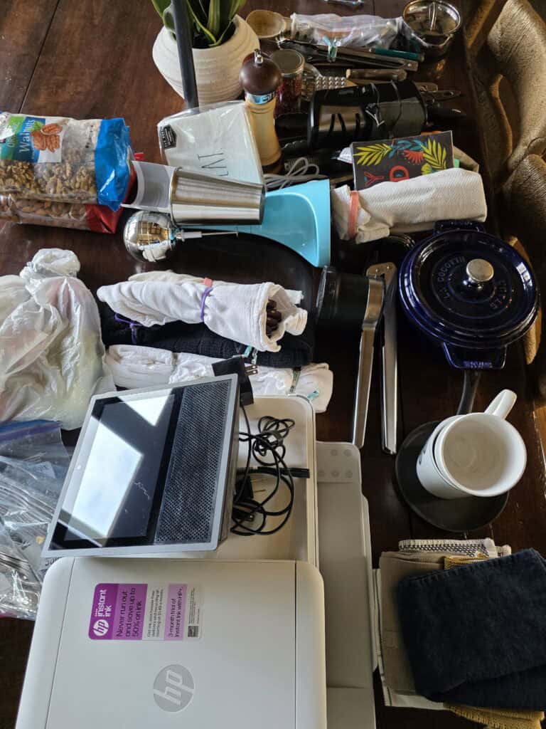 downsizing letting go