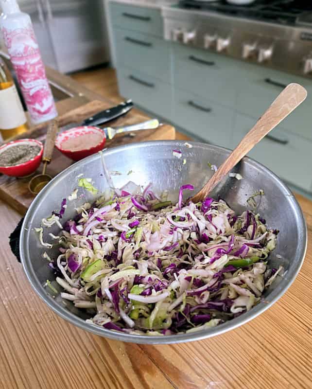Croatian coleslaw
