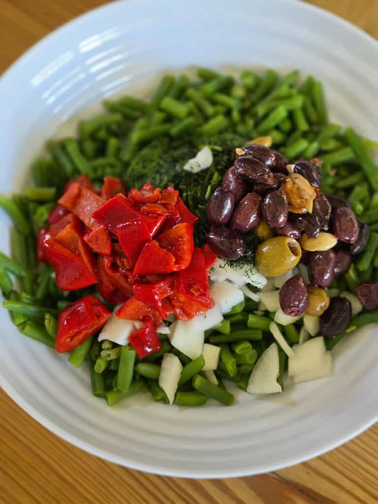 green bean salad